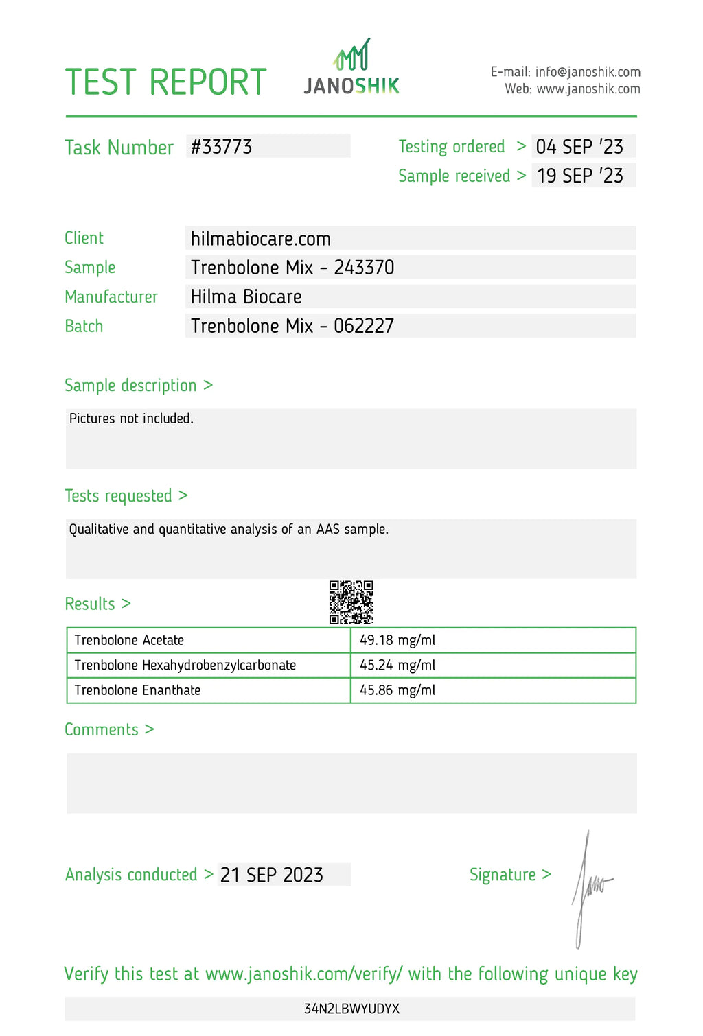 Mélange de trenbolone - Tren MIX